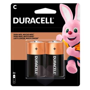 Pila alcalina C Duracell